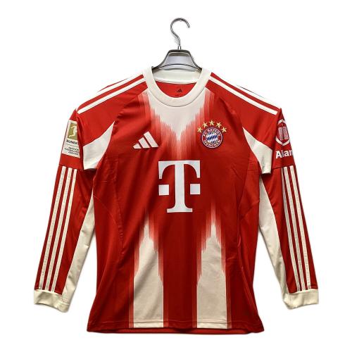 FCバイエルン・ミュンヘン (エフシーバイエルン・ミュンヘン) サッカーユニフォーム 25/26シーズンホーム レプリカ（長袖） SIZE XL レッド