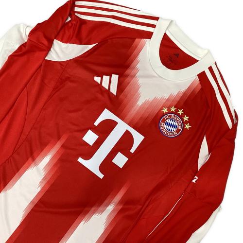 FCバイエルン・ミュンヘン (エフシーバイエルン・ミュンヘン) サッカーユニフォーム 25/26シーズンホーム レプリカ（長袖） SIZE XL レッド