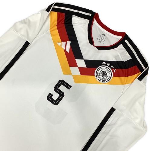 ドイツ代表 (ドイツダイヒョウ) サッカーユニフォーム 2026年ホーム 2026年北中米W杯着用 レプリカ（長袖） SIZE 2XL ホワイト