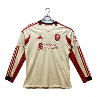 リヴァプールFC サッカーユニフォーム 25/26シーズンアウェイ レプリカ（長袖） SIZE 2XL ベージュ