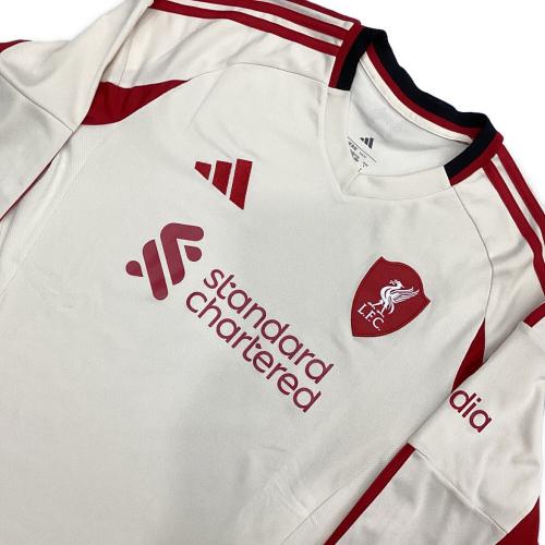 リヴァプールFC サッカーユニフォーム 25/26シーズンアウェイ レプリカ（長袖） SIZE 2XL ベージュ