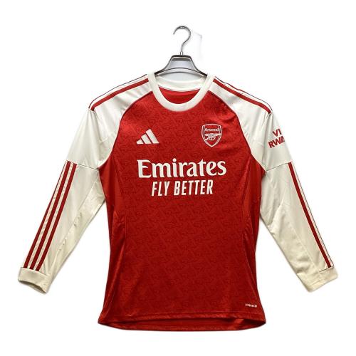 アーセナルFC サッカーユニフォーム 25/26シーズンホーム レプリカ（長袖） SIZE 2XL レッド×ホワイト