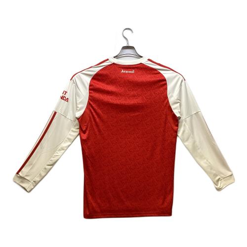アーセナルFC サッカーユニフォーム 25/26シーズンホーム レプリカ（長袖） SIZE 2XL レッド×ホワイト