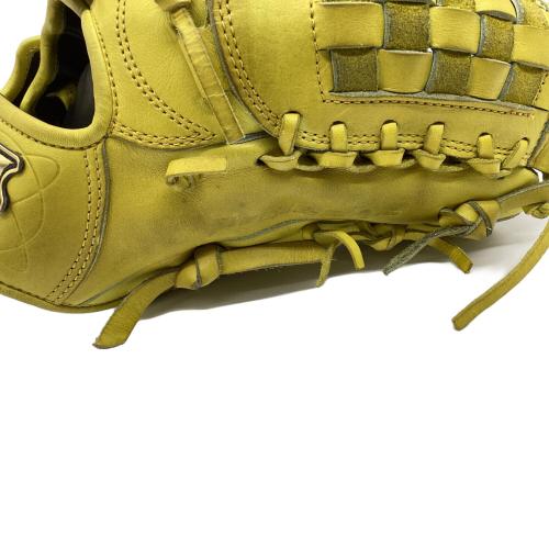 SSK (エスエスケー) proedge 栄 硬式グローブ PEKZ81326 元箱・ケース付 2026年モデル 120個限定販売 シリアルナンバーヨゴレにより不明 約30cm イエロー