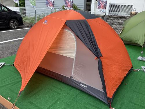 finetrack (ファイントラック) 登山用テント FAG0312 オレンジ カミナドーム2