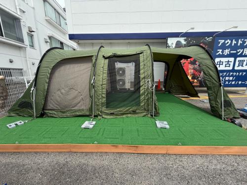 DOD (ディーオーディー) ツールームテント T5-689-KH スカートヨゴレ有 カーキ/販売終了カラー/カマザシキM付 カマボコテント3M