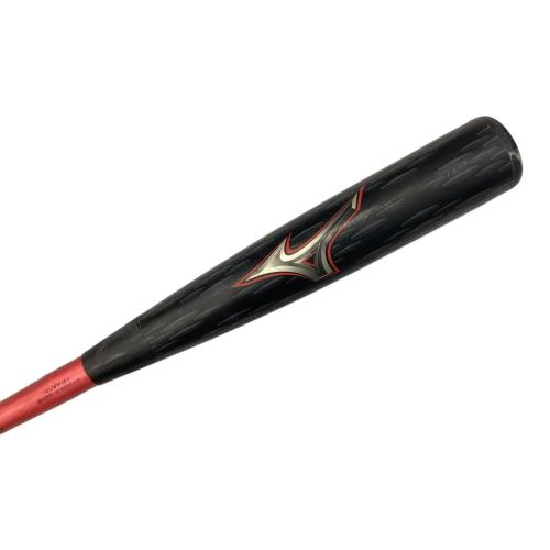 MIZUNO (ミズノ) BEYONDMAX LEGACY METAL 軟式バット 1CJBR184 2024年モデル  グリップ要交換 ケース付 84cm ブラック×レッド