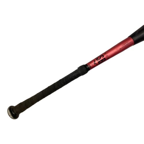 MIZUNO (ミズノ) BEYONDMAX LEGACY METAL 軟式バット 1CJBR184 2024年モデル  グリップ要交換 ケース付 84cm ブラック×レッド