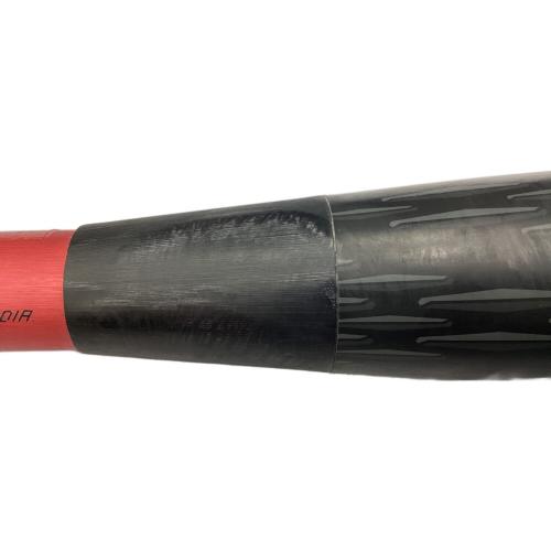 MIZUNO (ミズノ) BEYONDMAX LEGACY METAL 軟式バット 1CJBR184 2024年モデル  グリップ要交換 ケース付 84cm ブラック×レッド