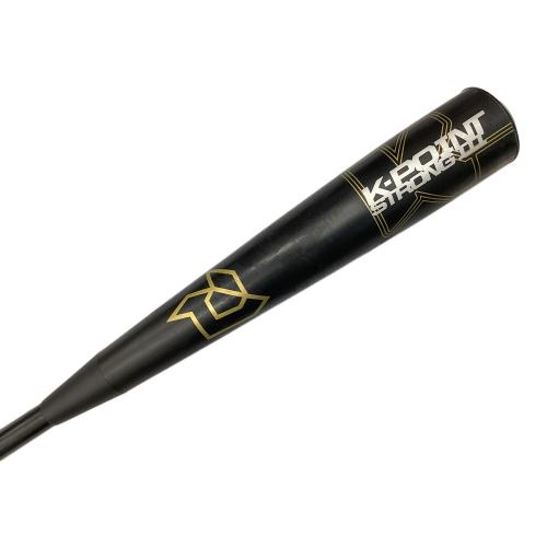DeMARINI (ディマリニ) K-POINT STRONG Ⅲ 軟式バット DJRBKPTBE ケース付 84cm ブラック