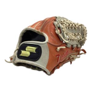 SSK (エスエスケー) SPECIAL ORDERMADE 硬式グローブ 今岡誠選手モデル オーダーグラブ 土手紐無 約27cm オレンジ