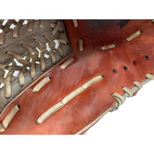 SSK (エスエスケー) SPECIAL ORDERMADE 硬式グローブ 今岡誠選手モデル オーダーグラブ 土手紐無 約27cm オレンジ