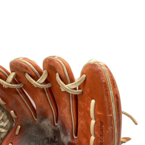 SSK (エスエスケー) SPECIAL ORDERMADE 硬式グローブ 今岡誠選手モデル オーダーグラブ 土手紐無 約27cm オレンジ