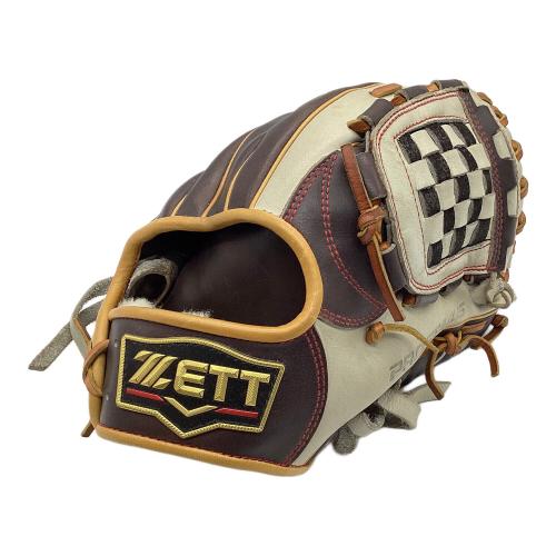 ZETT (ゼット) PROSTATUS ORDER 軟式グローブ 内野手用 ブラウン×グレー(限定カラー) プロステイタス 源田モデル 内野用 BRGB30561G