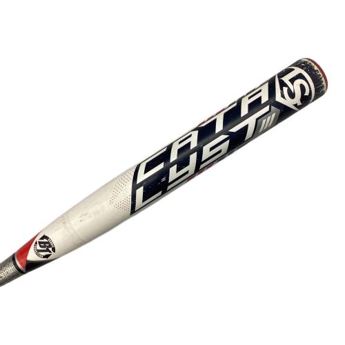 LOUISVILLE SLUGGER (ルイスビルスラッガー) CATALYSTⅢ ソフトボール用バット LJGSCTMBC 84cm ホワイト