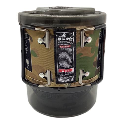 JETBOIL (ジェットボイル) シングルガスバーナー JBMINI2 2022年製 ミニモ カモ柄 PSLPGマーク有