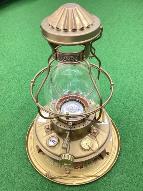 日本船燈 (ニホンセントウ) 復刻版ゴールドフレーム アウトドアヒーター IS3-NE ニッセン/フリージア(FREESIA) PSCマーク有