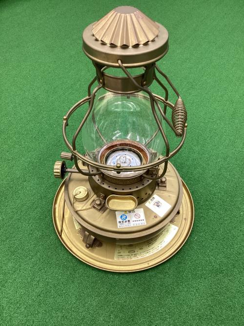 日本船燈 (ニホンセントウ) 復刻版ゴールドフレーム アウトドアヒーター IS3-NE ニッセン/フリージア(FREESIA) PSCマーク有