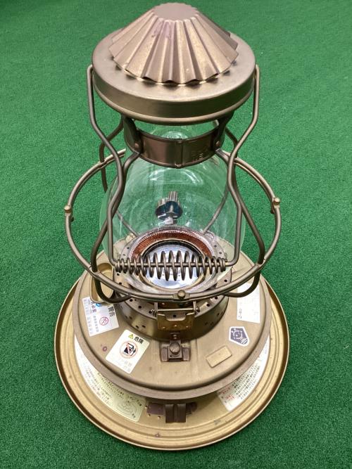 日本船燈 (ニホンセントウ) 復刻版ゴールドフレーム アウトドアヒーター IS3-NE ニッセン/フリージア(FREESIA) PSCマーク有