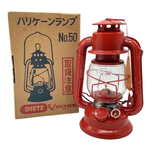 DIETZ (デイツ) No.50 コメット オイルランタン レッド/香港製