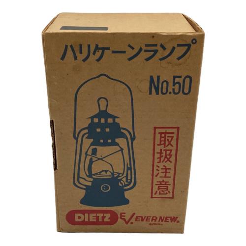 DIETZ (デイツ) No.50 コメット オイルランタン レッド/香港製・エンボス