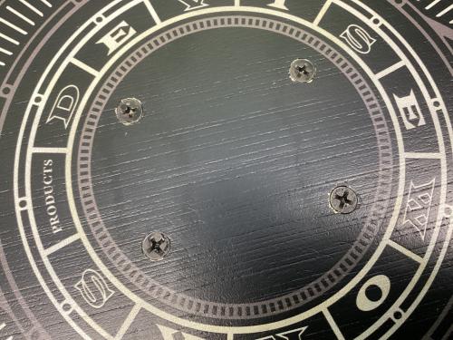 DEVISE WORKS (デバイスワークス) アウトドアテーブル ブラック紋章 ゲリラ販売品 ブラック DEVISE DECK