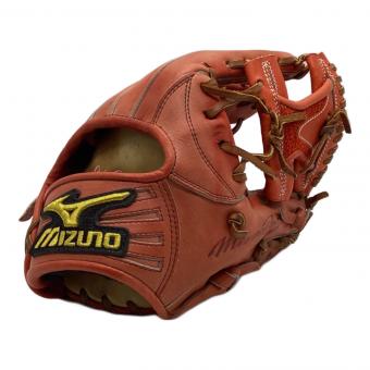 MIZUNO (ミズノ) Mizuno Pro ORDER 硬式グローブ 耕作印 ケース付 約28cm オレンジ