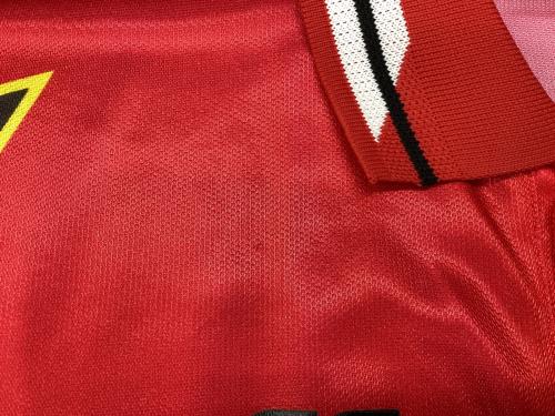 名古屋グランパス (ナゴヤグランパス) 平野孝【11】 サッカーユニフォーム 1994～1996シーズンホーム 当時物 SIZE L レッド