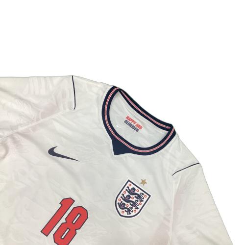 イングランド代表 (イングランドダイヒョウ) サッカーユニフォーム 2026年ホーム 2026年北中米W杯着用デザイン オーセンティック SIZE L ホワイト