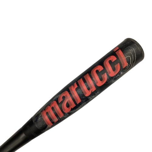 marucci (マルーチ) WANI CRUSHER SPEED 軟式バット MJJSBBWS 2024年モデル 赤ワニ ケース(ヨゴレ有)付 83cm レッドxブラック