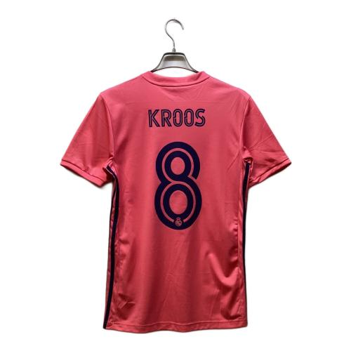 レアル・マドリード サッカーユニフォーム トニ・クロース【8】 20/21シーズンアウェイ レプリカ SIZE M ピンク