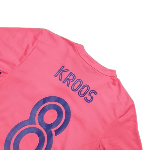 レアル・マドリード サッカーユニフォーム トニ・クロース【8】 20/21シーズンアウェイ レプリカ SIZE M ピンク