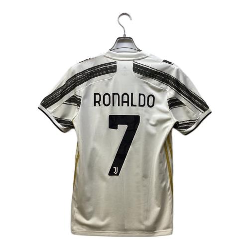 ユヴェントスFC (ユヴェントスエフシー) クリスティアーノ・ロナウド【7】 サッカーユニフォーム 20/21シーズンホーム 在籍最終年 レプリカ SIZE M ホワイト×ブラック