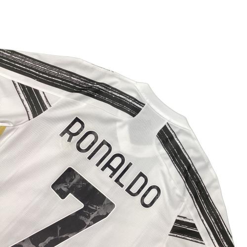ユヴェントスFC (ユヴェントスエフシー) クリスティアーノ・ロナウド【7】 サッカーユニフォーム 20/21シーズンホーム 在籍最終年 レプリカ SIZE M ホワイト×ブラック
