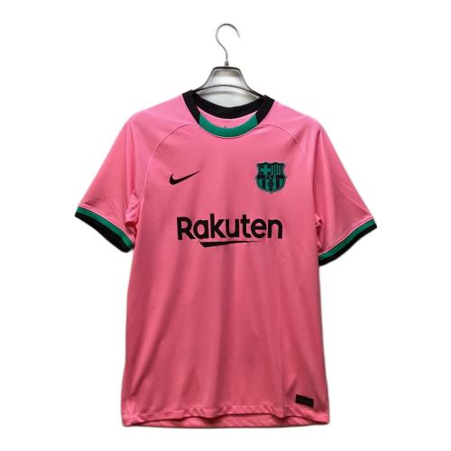 FCバルセロナ (エフシーバルセロナ) リオネル・メッシ【10】 サッカーユニフォーム 20/21シーズンサード在籍最終年 レプリカ メンズ SIZE M ピンク
