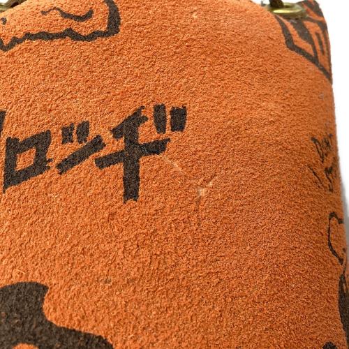 GRIND LODGE (グラインドロッジ) ガス缶カバー 生刷りカスタム オレンジ 500用サイズ