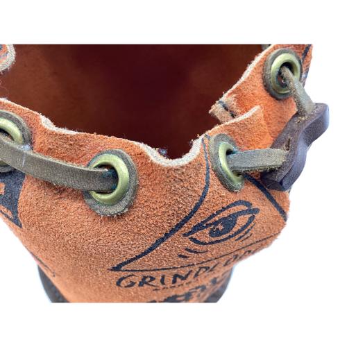 GRIND LODGE (グラインドロッジ) ガス缶カバー 生刷りカスタム オレンジ 500用サイズ