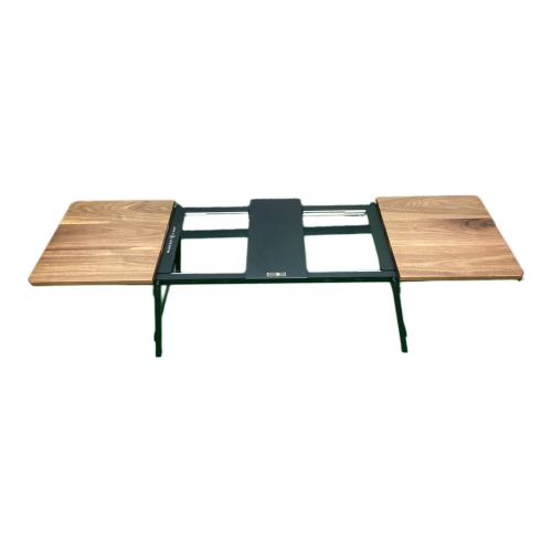 WANTKEY CAMP (ウォンキーキャンプ) アウトドアテーブル 廃盤品/IGT規格対応 ブラック×ブラウン WANTKEY STG TABLE