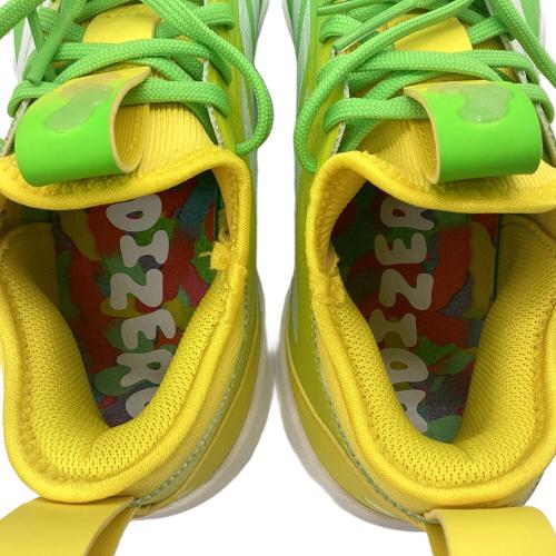 adidas (アディダス) 野球スパイク JR7827 アディゼロ インパクト TPU 2025年モデル 元箱付 メンズ SIZE 25.5cm 黄緑xイエロー