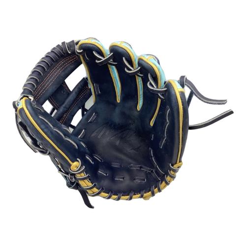 MIZUNO (ミズノ) Mizuno Pro MAJOR QUALITY 軟式グローブ 1AJGR29103 2023年セレクションモデル（輝動シリーズ）マイナビオールスターゲーム使用カラーモデル 約27cm スカイブルーxネイビー