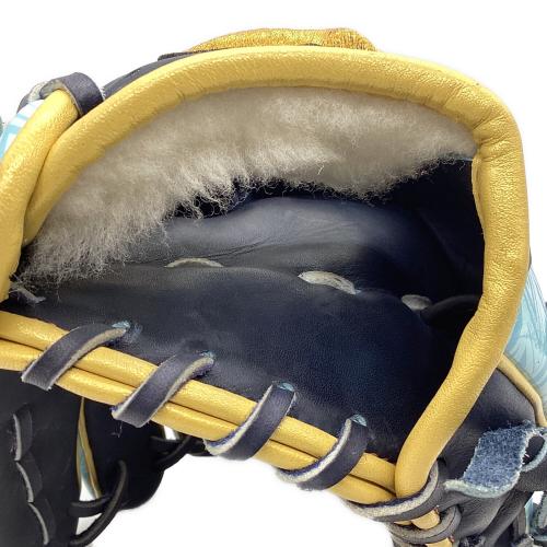 MIZUNO (ミズノ) Mizuno Pro MAJOR QUALITY 軟式グローブ 1AJGR29103 2023年セレクションモデル（輝動シリーズ）マイナビオールスターゲーム使用カラーモデル 約27cm スカイブルーxネイビー