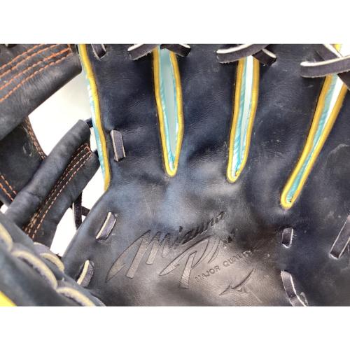 MIZUNO (ミズノ) Mizuno Pro MAJOR QUALITY 軟式グローブ 1AJGR29103 2023年セレクションモデル（輝動シリーズ）マイナビオールスターゲーム使用カラーモデル 約27cm スカイブルーxネイビー
