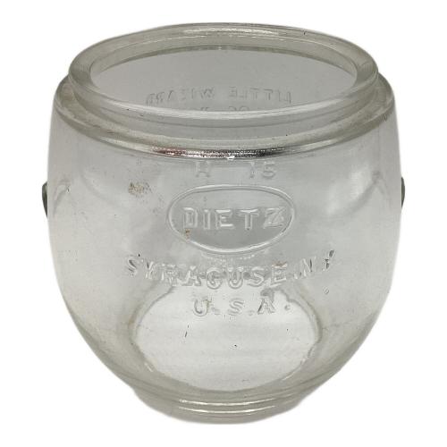 Embury (エンバリー) Luck-E-Lite No.25 オイルランタン DIETZ製リトルウィザード用グローブ(シラキュース工場製)/工事等自動車など向け警告灯由来 ヴィンテージ