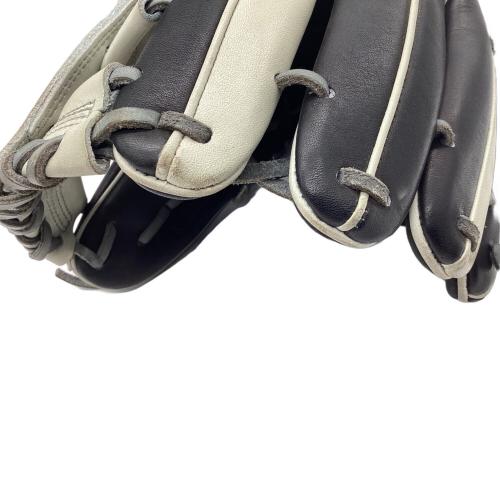 ZETT (ゼット) PROSTATUS 軟式グローブ BRGB30214S 吉川尚輝選手モデル 約27cm ブラックxグレー
