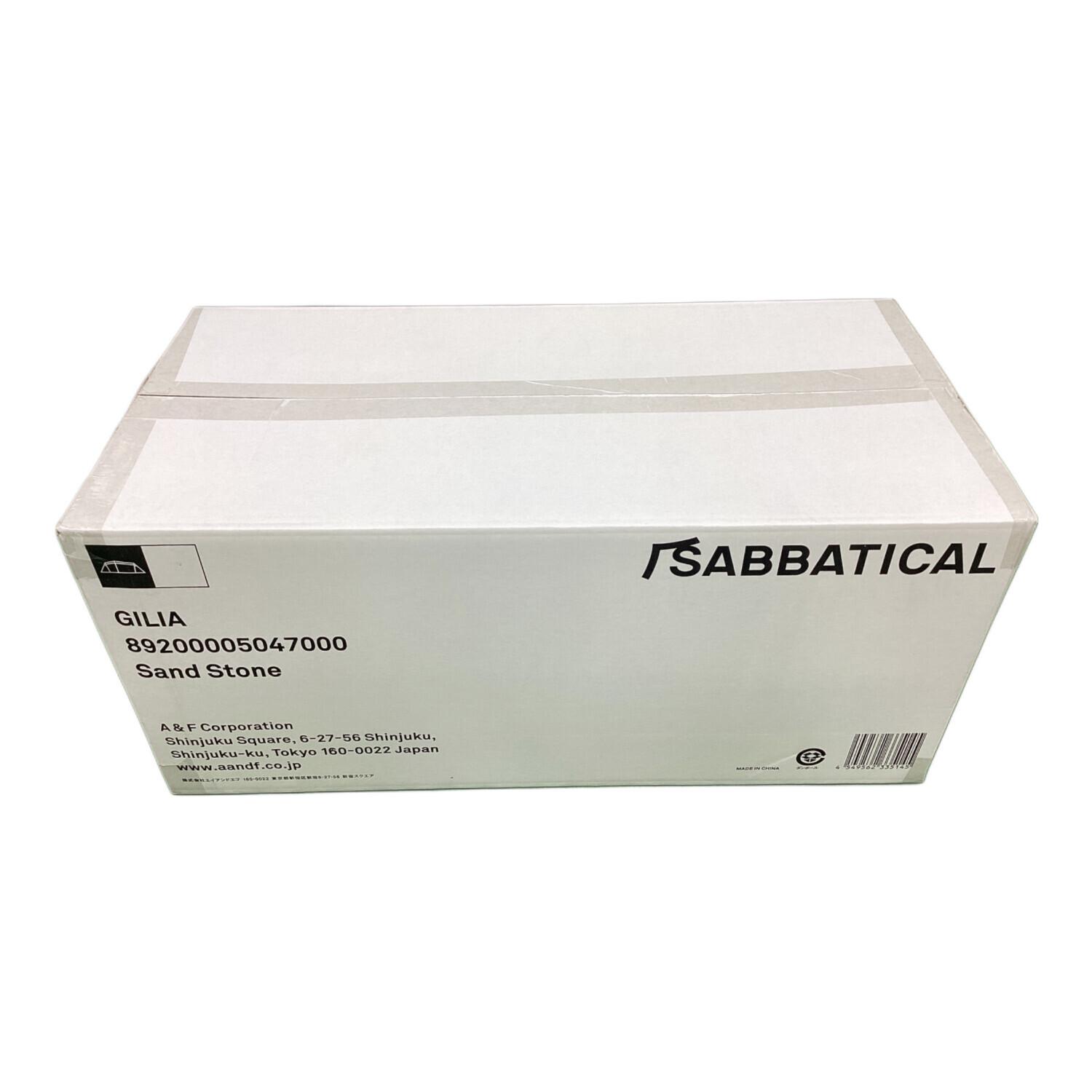 SABBATICAL (サバティカル) ツールームテント 89200005047000 旧モデル
