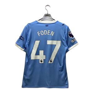 マンチェスター・シティFC (マンチェスター・シティーエフシー) フィル・フォーデン【47】 サッカーユニフォーム 25/26シーズンホーム レプリカ プレミアリーグバッチ付 SIZE US M スカイブルー