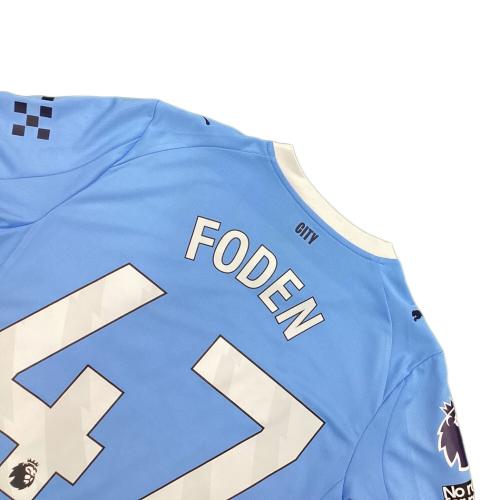 マンチェスター・シティFC (マンチェスター・シティーエフシー) フィル・フォーデン【47】 サッカーユニフォーム 25/26シーズンホーム レプリカ プレミアリーグバッチ付 SIZE US M スカイブルー