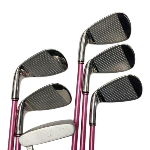 M U SPORTS (エムユースポーツ) MUS-L2 ゴルフセット レディース向けゴルフセット(1W/FW/UT/7-9/P/S/PT)