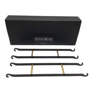 WANTKEY CAMP (ウォンキーキャンプ) ファニチャーアクセサリー ブラック×ゴールド SBS DECK2 Iron Hanger