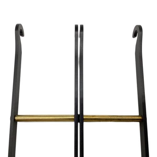 WANTKEY CAMP (ウォンキーキャンプ) ファニチャーアクセサリー ブラック×ゴールド SBS DECK2 Iron Hanger